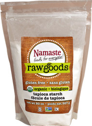 3 PACK of Namaste Foods Raw Goods OrganicTapioca Starch Gluten Free -- 20 oz