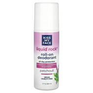 <img alt="Kiss My Face, Liquid Rock Roll-On Deodorant, Patchouli, 3 fl oz (88 ml)" title="Kiss My Face, Liquid Rock Roll-On Deodorant, Patchouli, 3 fl oz (88 ml),028367831310"