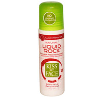 3 PACK of Kiss My Face Deodorant Liquid Rock Roll On Peaceful Patchouli -- 3 fl oz
