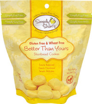 Simply Sharis Shortbread Cookies Gluten & Wheat Free Better Than Yours - 6.5 oz