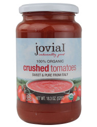 3 PACK of Jovial Organic Crushed Tomatoes -- 18.3 oz
