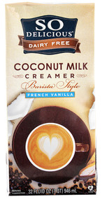 So Delicious, Coconut Milk Creamer,  French Vanilla - 32 fl oz