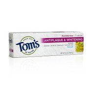 3 PACK OF Toms of Maine, Antiplaque and Whitening Toothpaste,  Fennel - 5.5 oz