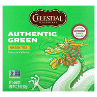 <img alt="Celestial Seasonings, Authentic Green Tea, 40 Tea Bags, 2.9 oz (82 g)" title="Celestial Seasonings, Authentic Green Tea, 40 Tea Bags, 2.9 oz (82 g),070734005015"