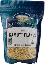 3 PACK of Shiloh Farms Organic Kamut Flakes -- 16 oz