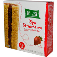 Kashi, Soft-Baked Cereal Bars, Ripe Strawberry, 6 Bars, 1.2 oz (35 g) Each