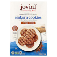 <img alt="Jovial, Organic Einkorn Cookies, Crispy Cocoa, 8.8 oz (250 g)" title="Jovial, Organic Einkorn Cookies, Crispy Cocoa, 8.8 oz (250 g),815421012132"