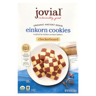 <img alt="Jovial, Organic Einkorn Cookies, Checkerboard, 8.8 oz (250 g)" title="Jovial, Organic Einkorn Cookies, Checkerboard, 8.8 oz (250 g),815421012118"