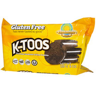 3 PACK of Kinnikinnick Kinnitoos Sandwich Cookies Chocolate Creme -- 8 oz