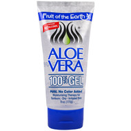 3 PACK of Fruit of the Earth, Aloe Vera 100% Gel, 6 oz (170 g)