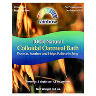 <img alt="Rainbow Research, 100% Natural Colloidal Oatmeal Bath, Unscented, 3 Packets, 1.5 oz Each" title="Rainbow Research, 100% Natural Colloidal Oatmeal Bath, Unscented, 3 Packets, 1.5 oz Each,300518100132"