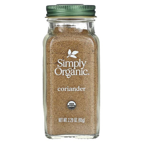 <img alt="Simply Organic, Coriander, 2.29 oz (65 g)" title="Simply Organic, Coriander, 2.29 oz (65 g),089836186027"