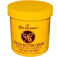 Cococare, The Yellow One, Cocoa Butter Cream, 15 oz (425 g)