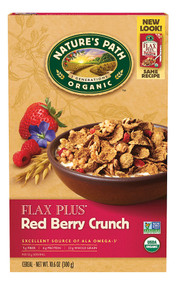 3 PACK OF Natures Path, Organic, Flax Plus Red Berry Crunch Cereal, 10.6 oz (300 g)
