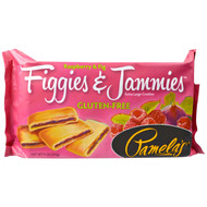 Pamelas Products, Figgies & Jammies, Extra Large Cookies, Raspberry & Fig, 9 oz (255 g) (Discontinued Item)