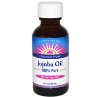 3 PACK of Heritage Store, 100% Pure Jojoba Oil, 1 fl oz (30 ml)