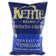 Kettle Foods, Potato Chips, Sea Salt & Vinegar, 13 oz (369 g)