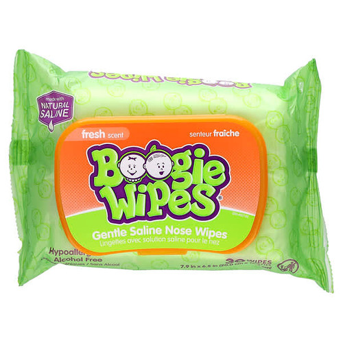 <img alt="Boogie Wipes, Gentle Saline Nose Wipes, Fresh Scent, 30 Wipes" title="Boogie Wipes, Gentle Saline Nose Wipes, Fresh Scent, 30 Wipes,897752002013"
