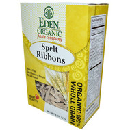 3 PACK of Eden Foods, Organic Pasta Company, Spelt Ribbons, 8 oz (227 g)