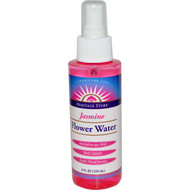 3 PACK of Heritage Store, Flower Water, Jasmine, 4 fl oz (120 ml)
