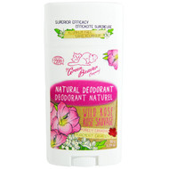 The Green Beaver, Natural Deodorant, Wild Rose, 1.76 oz (50 g) (Discontinued Item)