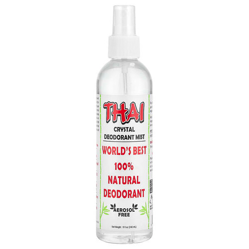 <img alt="Thai Deodorant Stone, Crystal Deodorant Mist, 8 fl oz (240 ml)" title="Thai Deodorant Stone, Crystal Deodorant Mist, 8 fl oz (240 ml),091639906597"