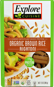Explore Cuisine Organic Brown Rice Rigatoni - 12 oz