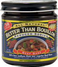 3 PACK of Better Than Bouillon Beef Base Reduced Sodium -- 8 oz