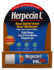Herpecin-L, HL Lip Protectant Sunscreen and Cold Sore Lip Balm Stick - 0.1 oz