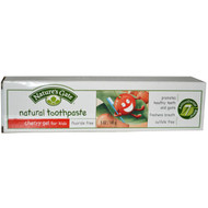 Natures Gate, Fluoride Free Toothpaste, Cherry Gel for Kids, 5 oz (141 g)