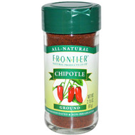 3 PACK of Frontier Natural Products, Chipotle, Smoked Red Jalapenos, 2.15 oz (61 g)