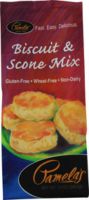 3 PACK of Pamelas Products Biscuit and Scone Mix Gluten Free -- 13 oz