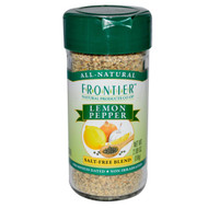 3 PACK of Frontier Co-Op Lemon Pepper Seasoning -- 2.08 oz