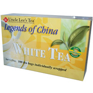 <img alt="Uncle Lees Tea, Legends of China, White Tea, 100 Tea Bags, 5.29 oz (150 g)" title="Uncle Lees Tea, Legends of China, White Tea, 100 Tea Bags, 5.29 oz (150 g),892241000662"