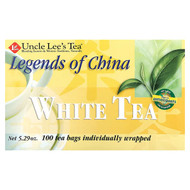 <img alt="Uncle Lees Tea, White Tea, 100 Tea Bags, 5.29 oz (150 g)" title="Uncle Lees Tea, White Tea, 100 Tea Bags, 5.29 oz (150 g),892241000662"