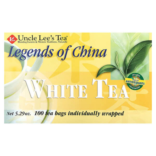 <img alt="Uncle Lees Tea, White Tea, 100 Tea Bags, 5.29 oz (150 g)" title="Uncle Lees Tea, White Tea, 100 Tea Bags, 5.29 oz (150 g),892241000662"