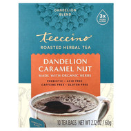 <img alt="Teeccino, Roasted Herbal Tea, Dandelion Caramel Nut, Caffeine Free, 10 Tea Bags, 2.12 oz (60 g)" title="Teeccino, Roasted Herbal Tea, Dandelion Caramel Nut, Caffeine Free, 10 Tea Bags, 2.12 oz (60 g),795239432202"