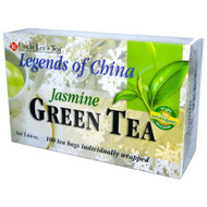 3 PACK of Uncle Lees Tea, Legends of China, Green Tea, Jasmine, 100 Tea Bags, 5.64 oz (160 g)