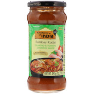Kitchens of India, Bombay Kadai, Cilantro & Tomato Cooking Sauce, Medium, 12.2 oz (347 g)