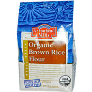 Arrowhead Mills, Organic Brown Rice Flour, 32 oz (907 g) (5 PACK)