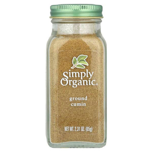 <img alt="Simply Organic, Ground Cumin, 2.31 oz (65 g)" title="Simply Organic, Ground Cumin, 2.31 oz (65 g),089836185143"