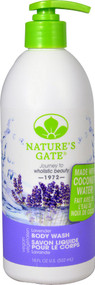 Natures Gate Body Wash Lavender - 18 fl oz