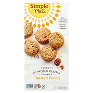<img alt="Simple Mills, Crunchy Almond Flour Cookies, Toasted Pecan, 5.5 oz (156 g)" title="Simple Mills, Crunchy Almond Flour Cookies, Toasted Pecan, 5.5 oz (156 g),856069005230"