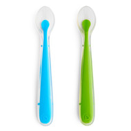 3 PACK of Munchkin Silicone Spoons Assorted Colors -- 2 Pack