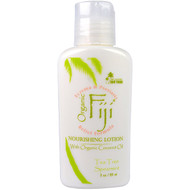 Organic Fiji, Nourishing Lotion with Organic Coconut Oil, Tea Tree Spearmint, 3 oz (89 ml)