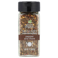 <img alt="Simply Organic, Spice Right Everyday Blends, Pepper and More, 2.2 oz (62 g)" title="Simply Organic, Spice Right Everyday Blends, Pepper and More, 2.2 oz (62 g),089836157416"