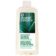 3 PACK of Desert Essence, Natural Refreshing Tea Tree Oil Mouthwash, Alcohol Free, 8 fl oz (236 ml)