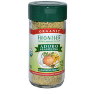 3 PACK of Frontier Co-Op Organic Adobo Seasoning Blend -- 2.86 oz