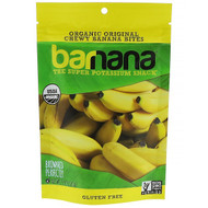 3 PACK of Barnana Chewy Banana Bites Organic Original -- 3.5 oz