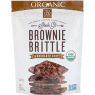 3 PACK OF Sheila Gs, Organic, Brownie Brittle, Chocolate Chip, 5 oz (142 g)